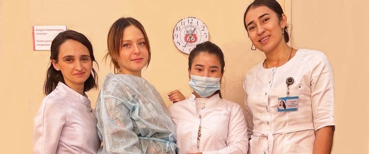 The outreach day hospital is continuing its work in Balkhash