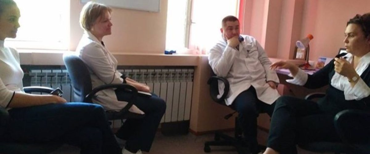 Visitors to the Ust-Kamenogorsk Branch