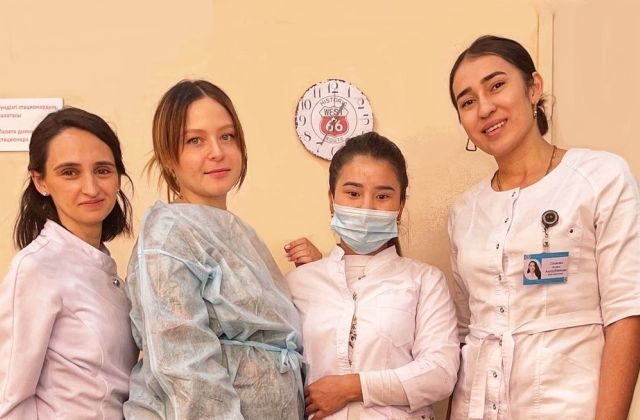 The outreach day hospital is continuing its work in Balkhash
